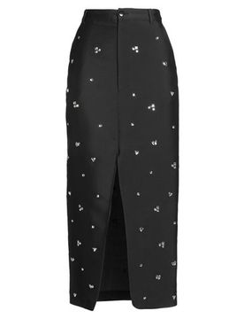 Midi-Rock Damen Schwarz 32 Damen