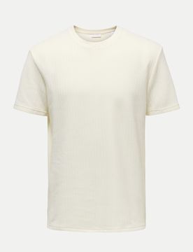 Only & Sons Basic T-Shirt Beige XXL