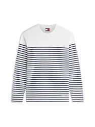 TJM REG BRANDED STRIPE LS male
