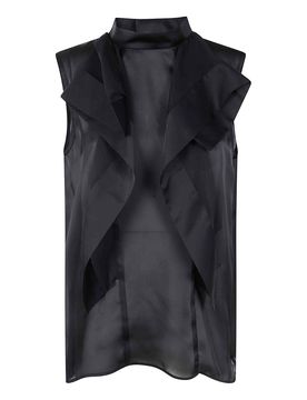 Sacai Pullover in chiffon raso x