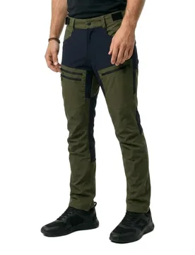 Mid Flex Pants Dark Green 52 Men - Kinetic - FashionsVida