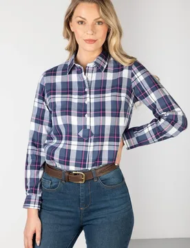 Womens Hannah Overhead Shirt - - Size: 14 - Rydale - FashionsVida