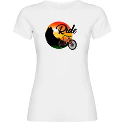 Maglietta A Maniche Corte Ride White