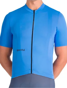 Classic maillot manga corta hombre Azul - Sportful - FashionsVida