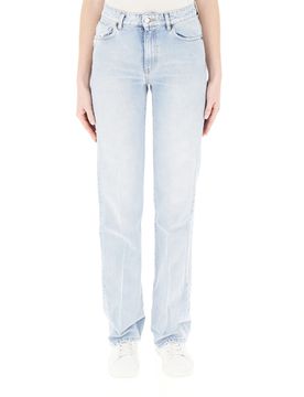 Jeans straight leg BLU CHIARO M