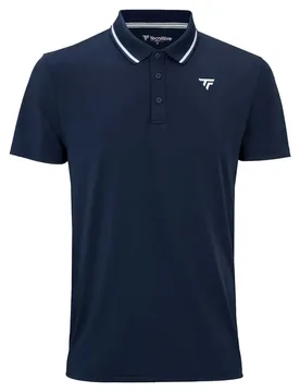 Team Tech Short Sleeve Polo Marine 8-10 Years - Tecnifibre - FashionsVida