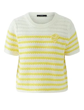 OUÍ Pullover gelb 42 damen - Oui - FashionsVida