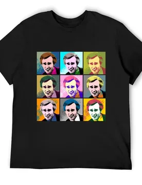 Alan Partridge Warhol Inspired Pop Art 3x3 T-Shirt cute tops gifts for boyfriend custom shirt funny gifts black t shirts for men - Aliexpress - FashionsVida