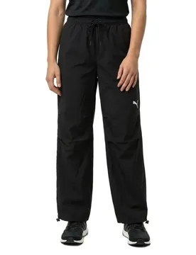 Pantalon De Survêtement Wardrobe Essential Parachute Relaxed Fit PUMA Black M