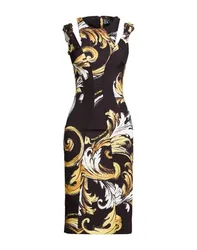 Midi-Kleid Damen Schwarz 34,38 Damen