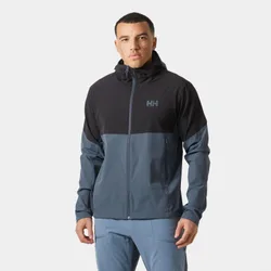 Men's Blaze Hooded Softshell Jacket Blue S - Alpine Frost Blue - Male