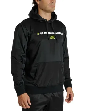 Sweat à Capuche Logo Wacs Black L - Leone1947 - FashionsVida