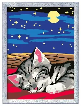 Creart Serie D Gatto Sognante