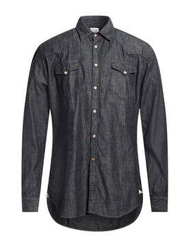 Camisa vaquera Hombre Azul marino 40,41 Hombre