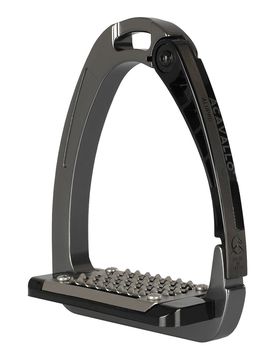 Steigbügel Arena AluPro, titanium 12cm