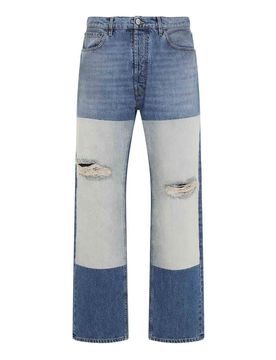 Jeans a gamba dritta