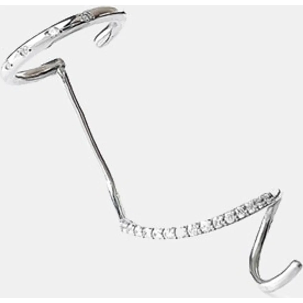 Piercing derecho único Round Light Bangles de oro y diamantes - Sansoeurs - FashionsVida