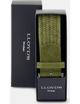 Cinturón de hombre trenzado elástico - Lloyd's - FashionsVida