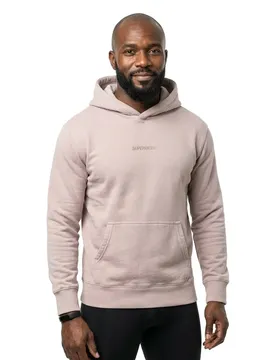 Sweat à Capuche Micro Logo Deep Beige XL