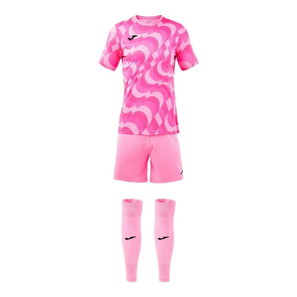 Ensemble à Manches Courtes Area Fluor Pink S - Joma - FashionsVida