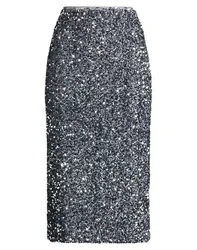 Midi-Rock Damen Silber S,XS Damen