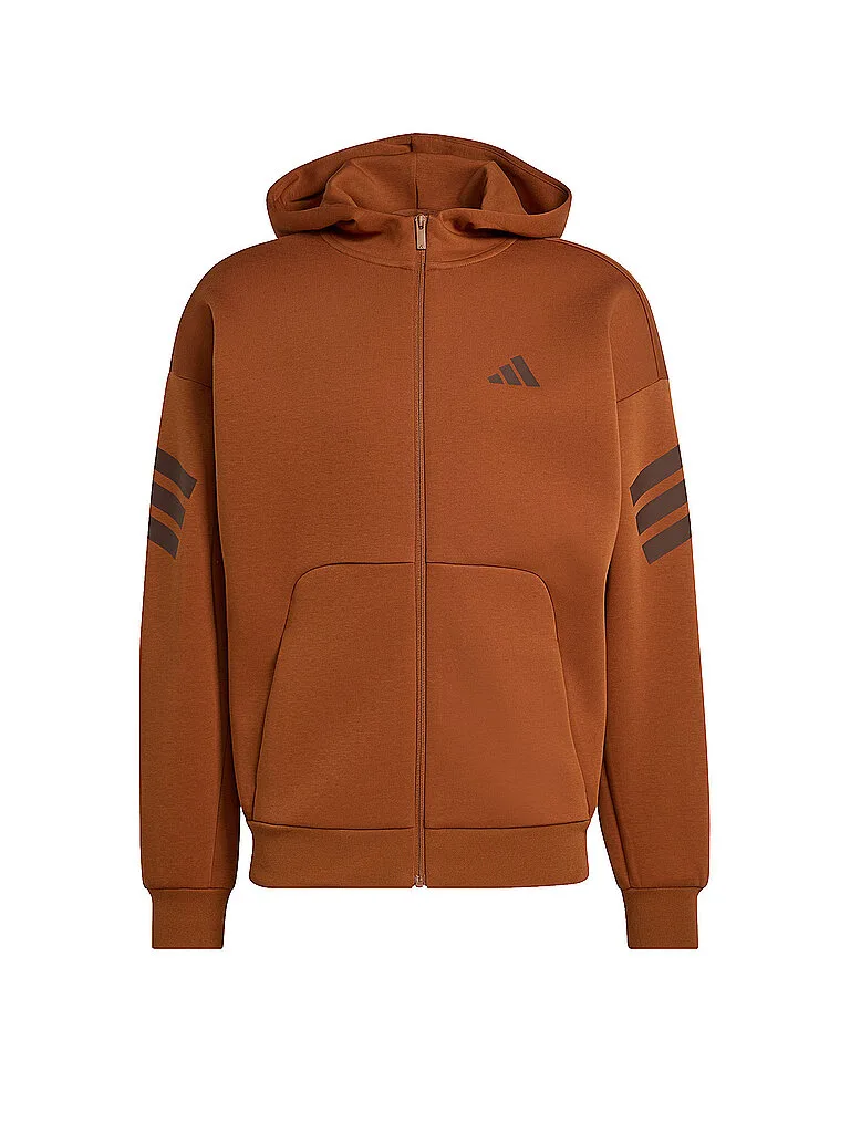 Felpa con cappuccio da uomo FI 3S rame XL - Adidas - FashionsVida