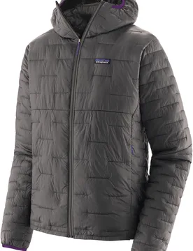 Komprimierbarer Stepp- Und Daundenjacken M's Micro Puff Hoody Forge Grey für Herren Größe XS Grau - Patagonia - FashionsVida