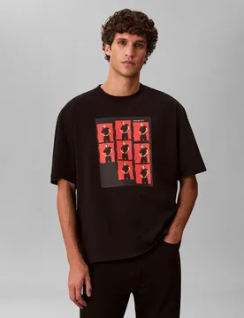 Camiseta relaxed de hombre - Calvin Klein Jeans - FashionsVida