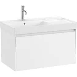 Mueble de baño con 1 cajón y lavabo a la izquierda Ona