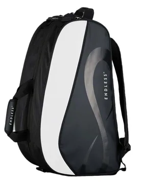 Icon Duffle Bag Black White One Size - Endless - FashionsVida