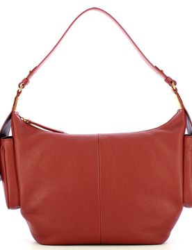 Campus Handbag Grained Leather R31 Marrone