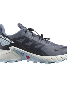 Scarpe Da Trail Running Supercross Grisaille / White / Cashmere Blue EU 38 - Salomon - FashionsVida