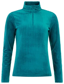 Sweat à Demi-zip Gail Rainstorm Blue XS - Protest - FashionsVida