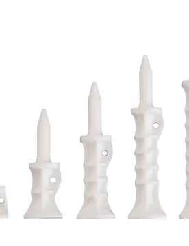 Stufentee Par verschiedene Längen 10er-Pack, weiss - SpineTee - FashionsVida