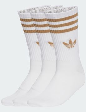 Calzini 3 pairs 3-Stripes 37-39 White / Cardboard