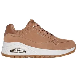 Sneaker Uno Rugged Chestnut Suede / Duraleather / Embroidery Trim EU 39