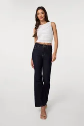 Ivory Slinky Ruched Side Racer Crop Top - Ivory - Size: L