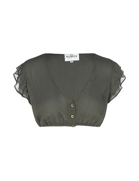 Dirndlbluse AMALIA olive 40 damen