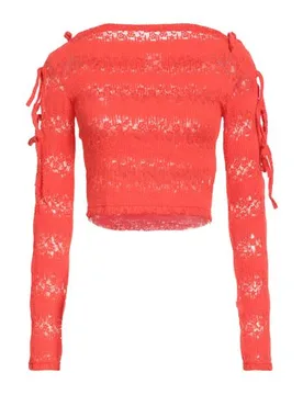 Pullover Damen Tomatenrot 34,36,38 Damen - Won Hundred - FashionsVida