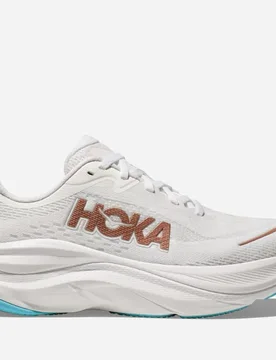 Women's Skyflow Road Running Shoes in Frost/Rose Gold, Size 7 - HOKA - FashionsVida