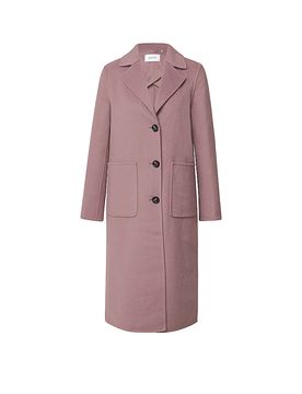 COMMA Wollmantel lila XL damen