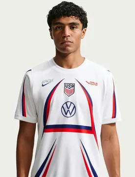 Trainingsoberteil Prematch USA Coupe du monde 2026 - Blanc - male - Size: S - Nike - FashionsVida