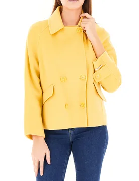 Giacca misto lana GIALLO 38 - Pennyblack - FashionsVida
