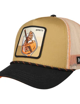 Spritz Trucker Cap by - beige - Female - Size: One Size - Capslab - FashionsVida