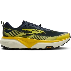 CASCADIA 20 Trailschuhe Herren Navy/Cyber Yellow/Grey D (normal) 46 - Brooks - FashionsVida