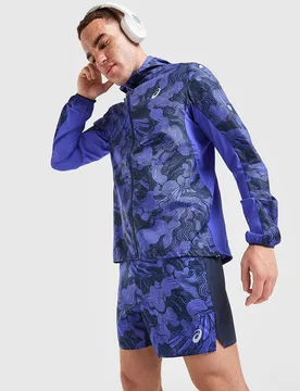 Mens Pantaloncino Fujitrail All Over Print - Blu, blu blu Uomo taglia XXL - Asics - FashionsVida