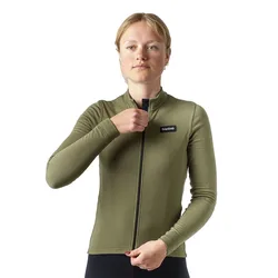 Maglia A Maniche Lunghe Explr Merinotech Thermal Olive Green