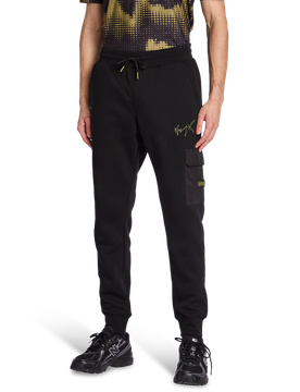 Headshot Herren Hosen - Schwarz - Größe S - Baumwoll-Fleece Black S