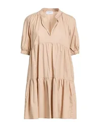 Mini-Kleid Damen Hellbraun 34,36,40 Damen