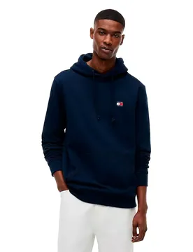 Felpa Con Cappuccio Dm0dm21922 Dark Night Navy S